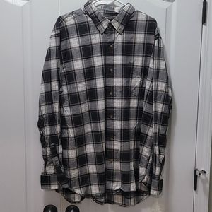 Men's chaps button up shirt